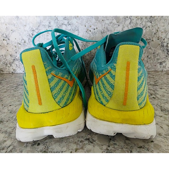 Hoka Mach 5 Women's Running Shoes Athletic Sneakers Blue Yellow Size 9B - Picture 4 of 14